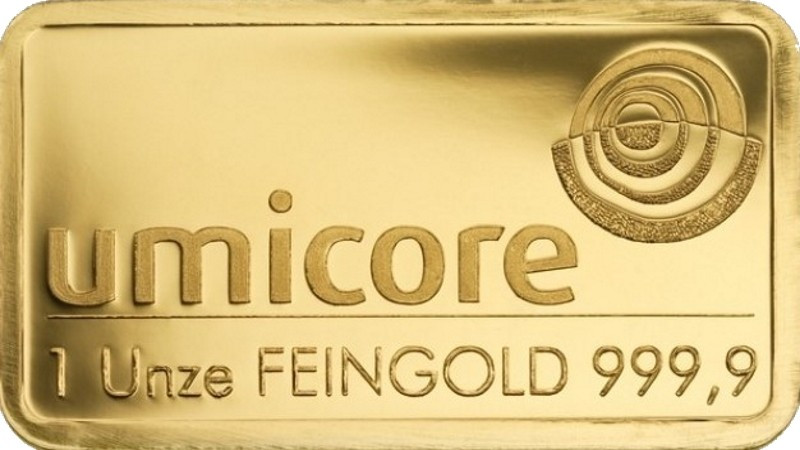 Feingoldbarren 31,1 Gramm 1 Unze